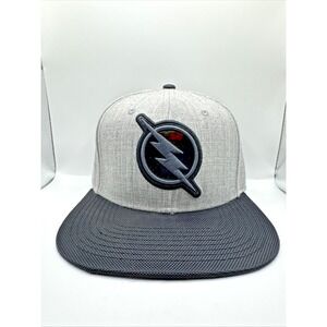 Ball Cap: The Flash Fastest Man Alive: Grey And Black Adjustable Snapback‎